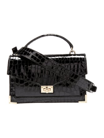 The Kooples Leather Top Handle Bag