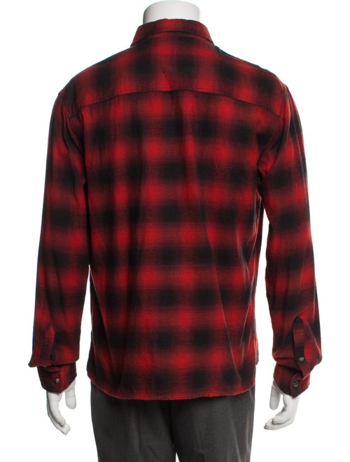 The Kooples Plaid Print Bomber Jacket