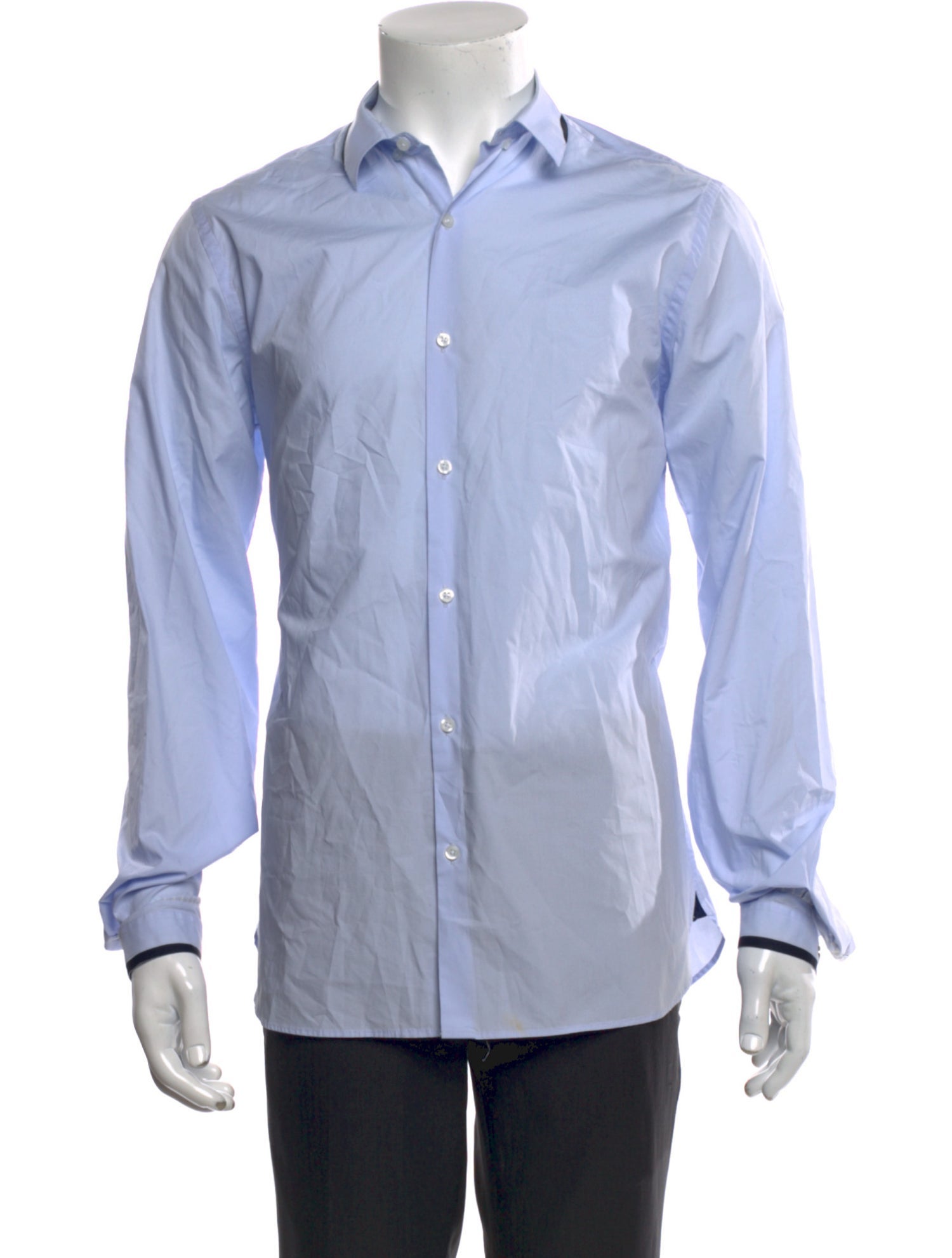 The Kooples Striped Long Sleeve Tuxedo Shirt