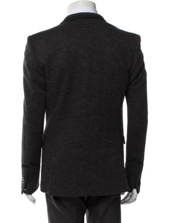 The Kooples Wool Embroidered Accent Blazer