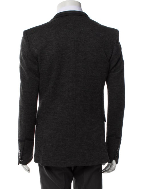 The Kooples Wool Embroidered Accent Blazer