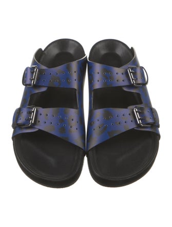 The Kooples Leather Slides