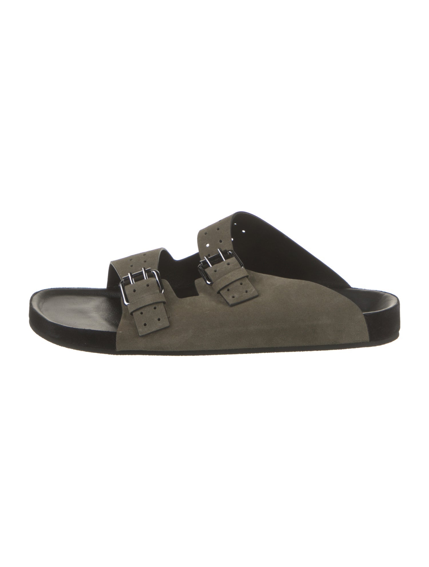 The Kooples Suede Slides
