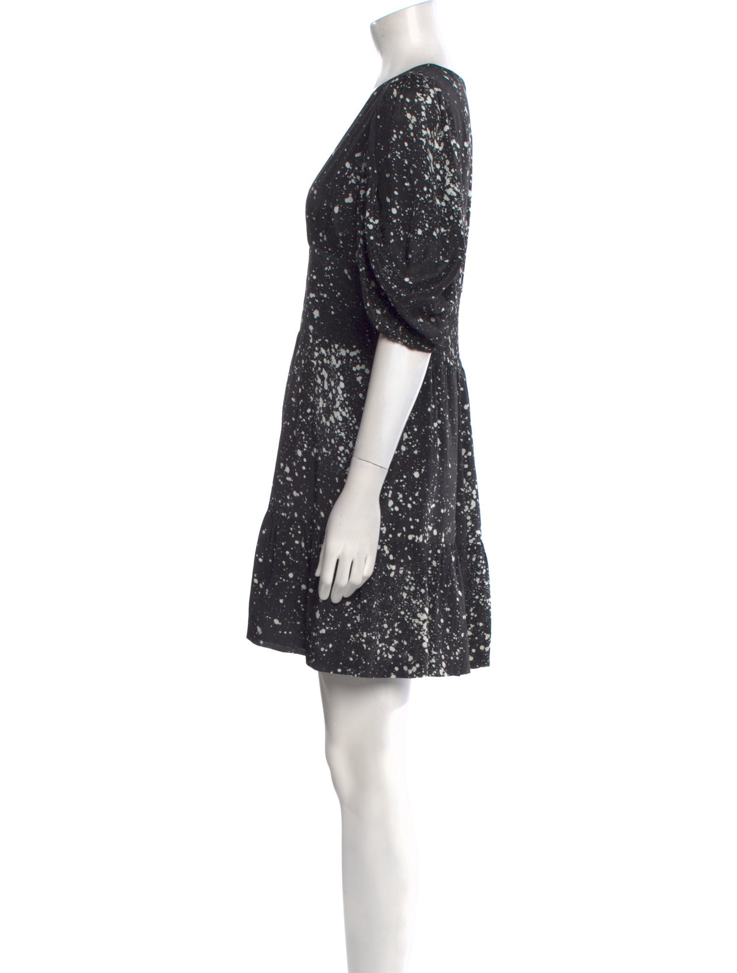 The Kooples Tie-Dye Print Mini Dress