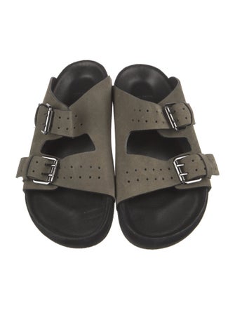 The Kooples Suede Slides