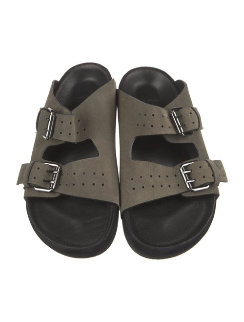 The Kooples Suede Slides