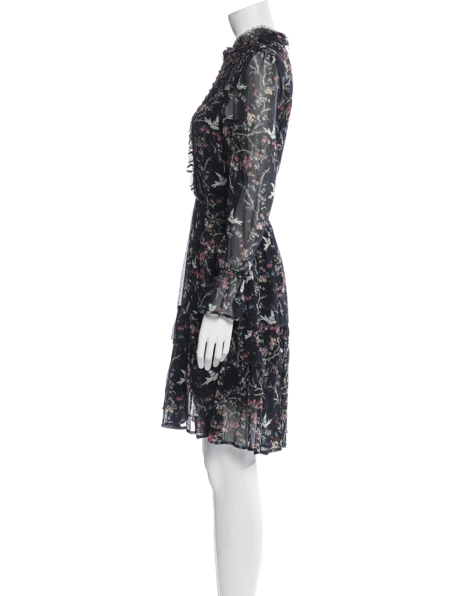 The Kooples Silk Knee-Length Dress