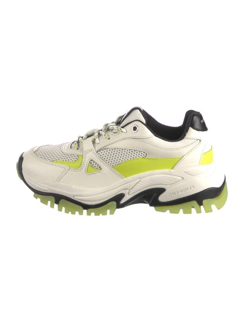 The Kooples Calf Leather Chunky Sneakers