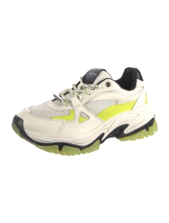 The Kooples Calf Leather Chunky Sneakers