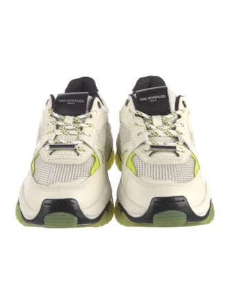 The Kooples Calf Leather Chunky Sneakers