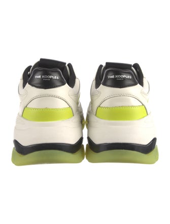 The Kooples Calf Leather Chunky Sneakers