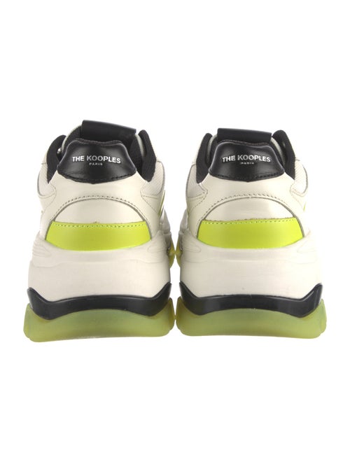 The Kooples Calf Leather Chunky Sneakers