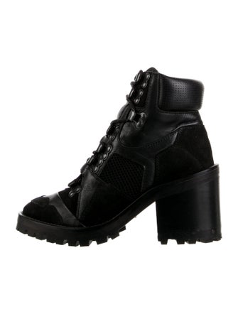 The Kooples Leather Combat Boots