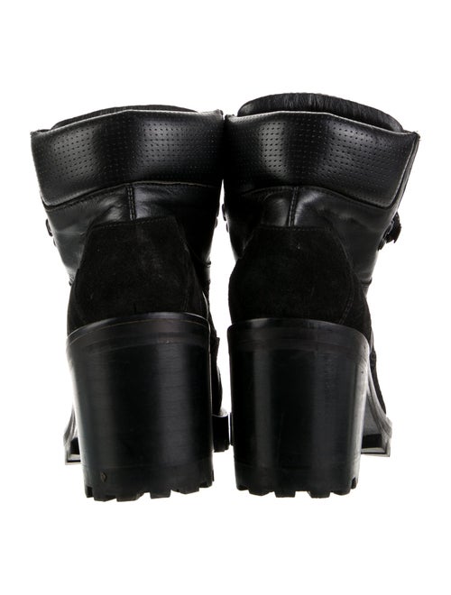 The Kooples Leather Combat Boots