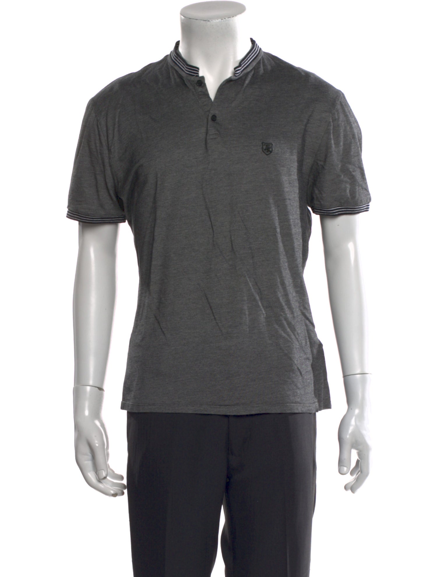The Kooples V-Neck Short Sleeve Polo Shirt