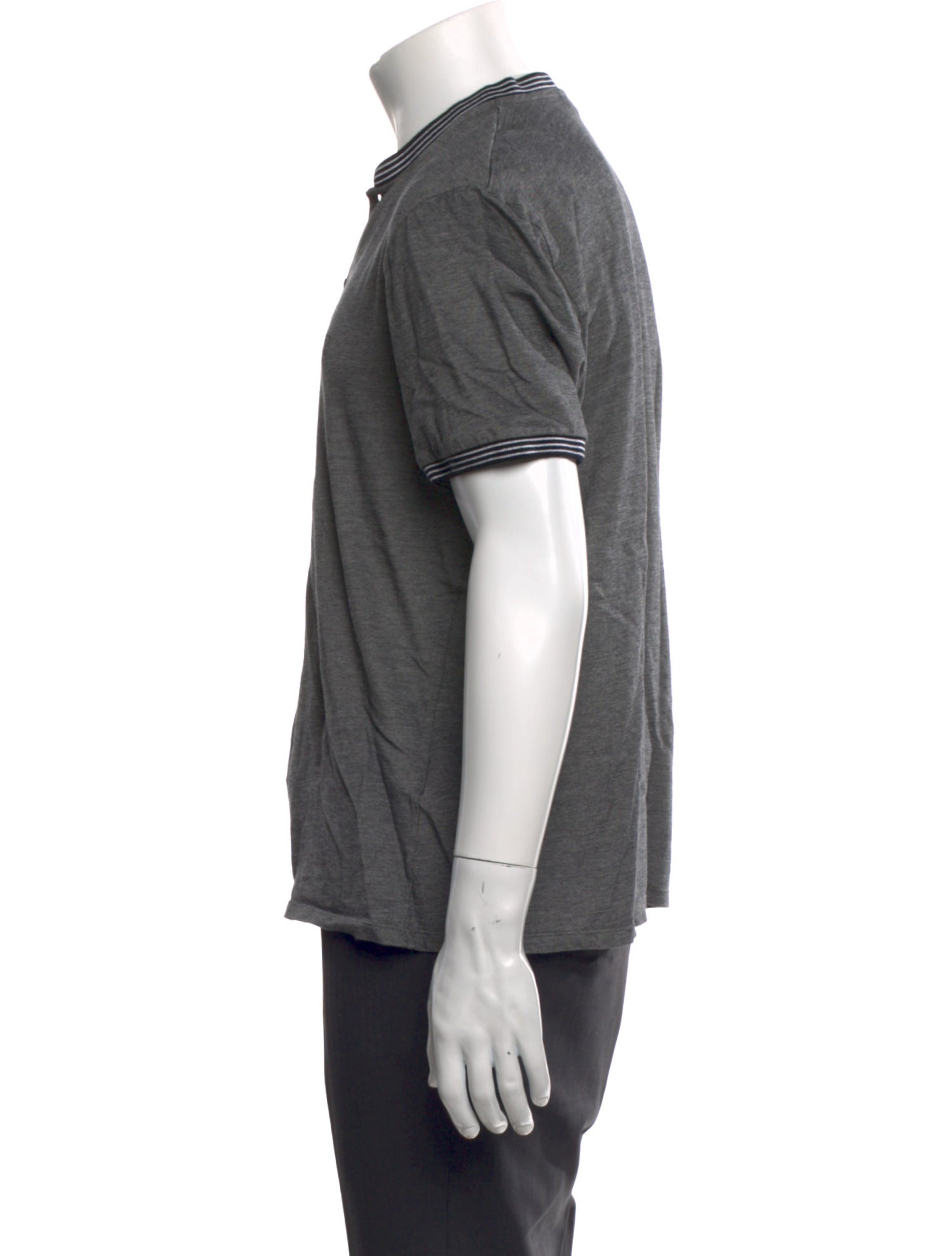 The Kooples V-Neck Short Sleeve Polo Shirt