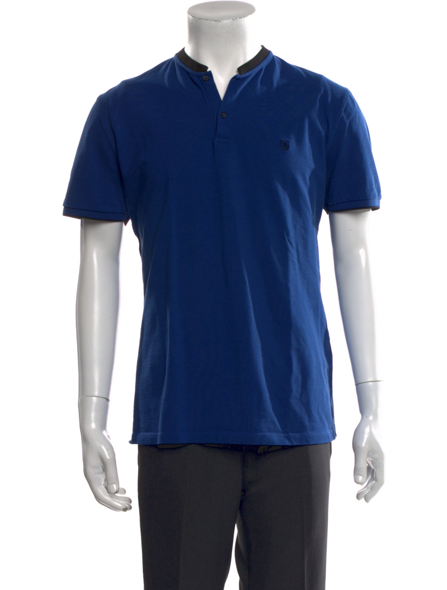 The Kooples V-Neck Short Sleeve Polo Shirt