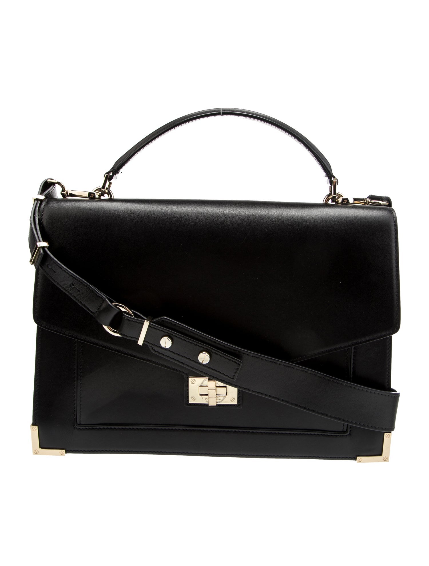 The Kooples Leather Top Handle Bag