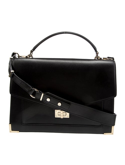 The Kooples Leather Top Handle Bag
