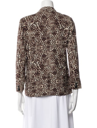 The Kooples Animal Print Blazer