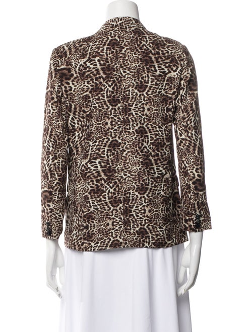 The Kooples Animal Print Blazer