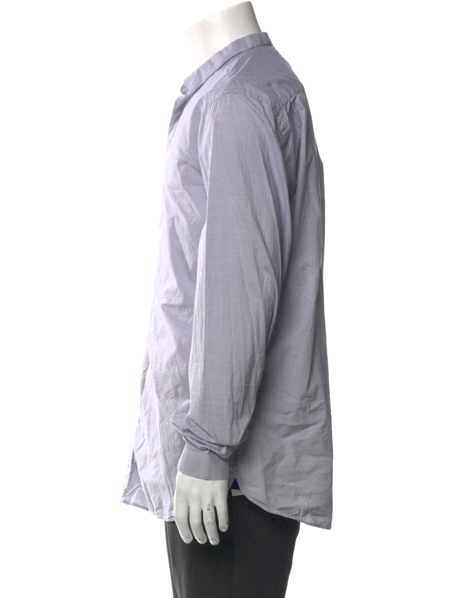 The Kooples Plaid Print Long Sleeve Dress Shirt