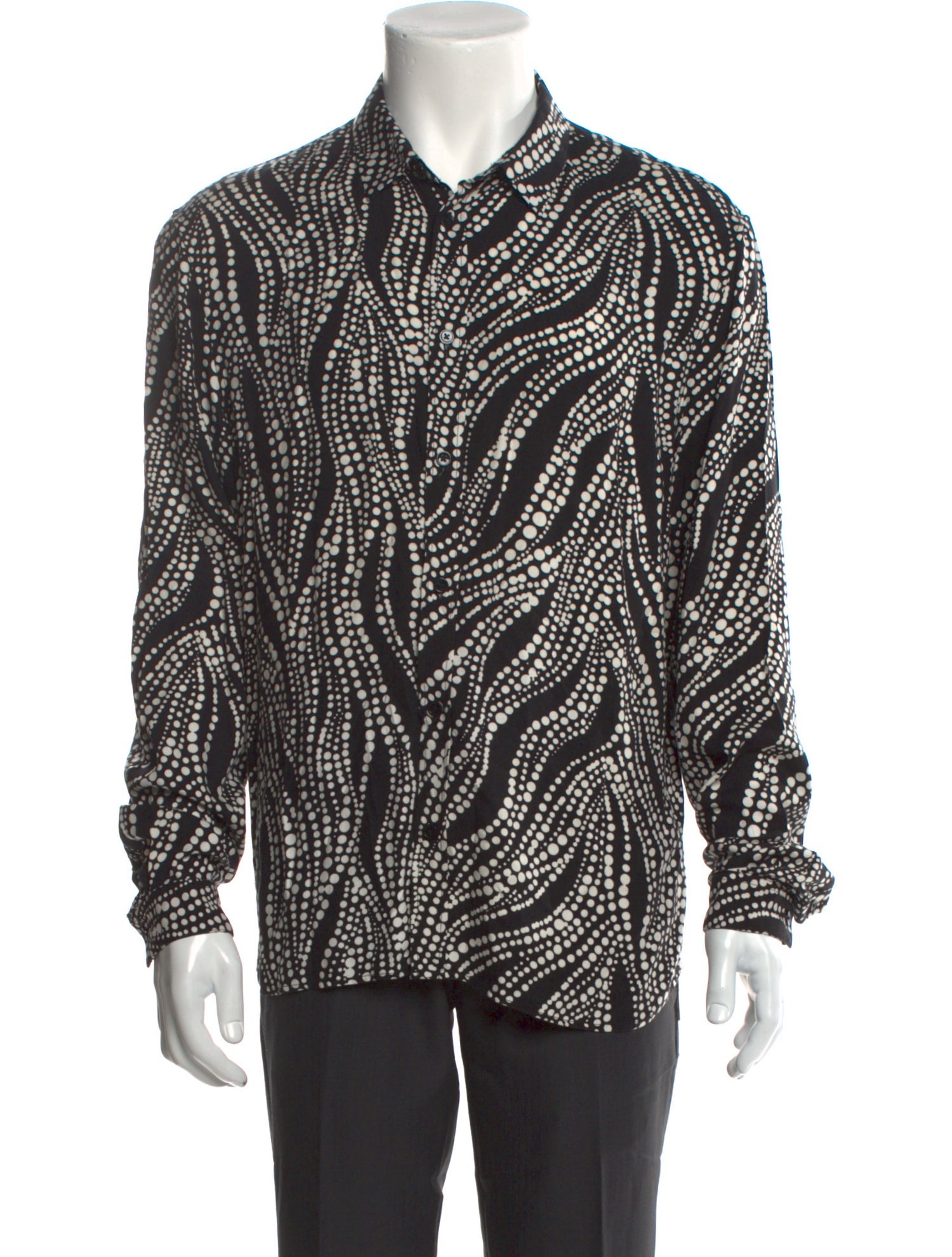 The Kooples Printed Long Sleeve Shirt
