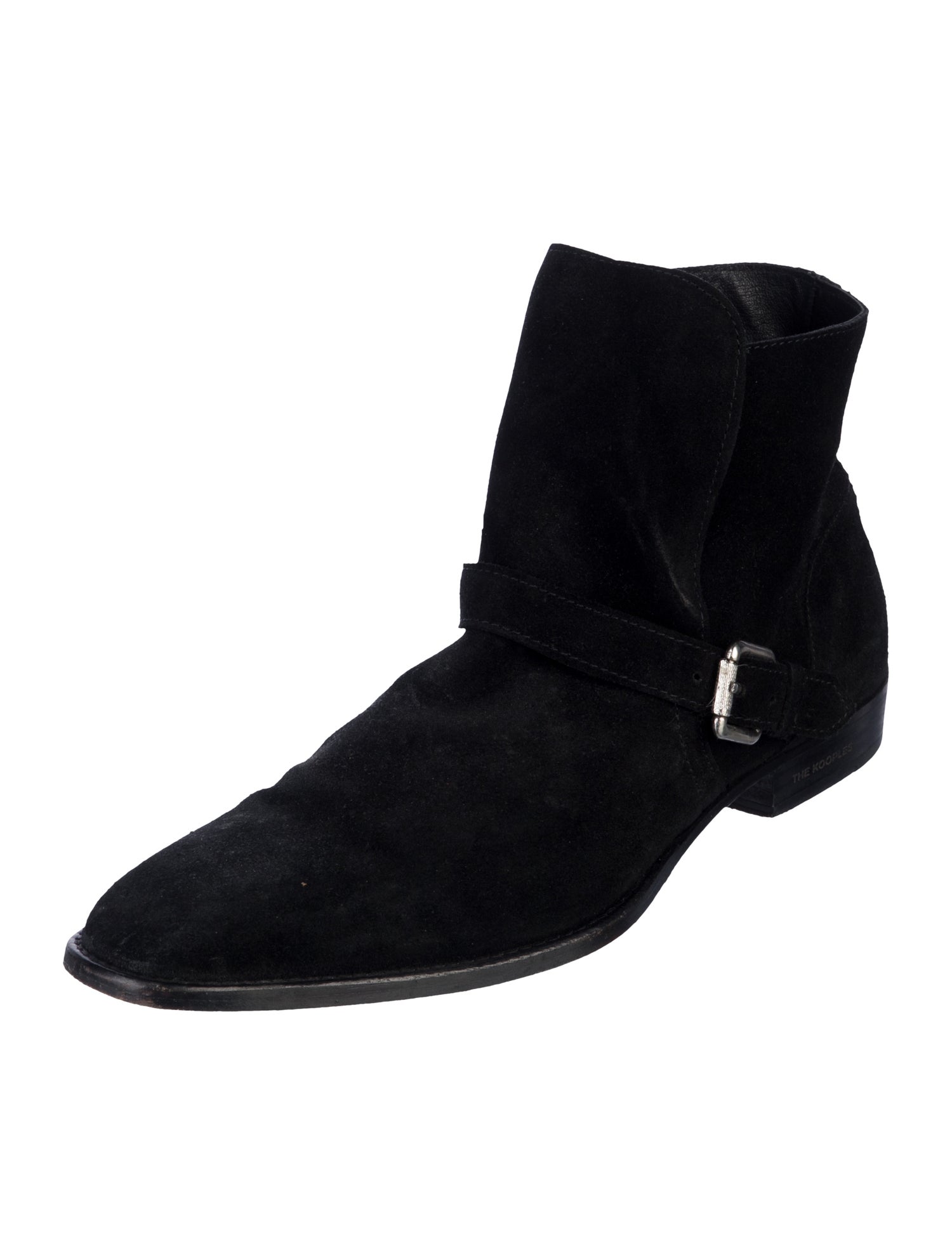 The Kooples Suede Lace-Up Boots