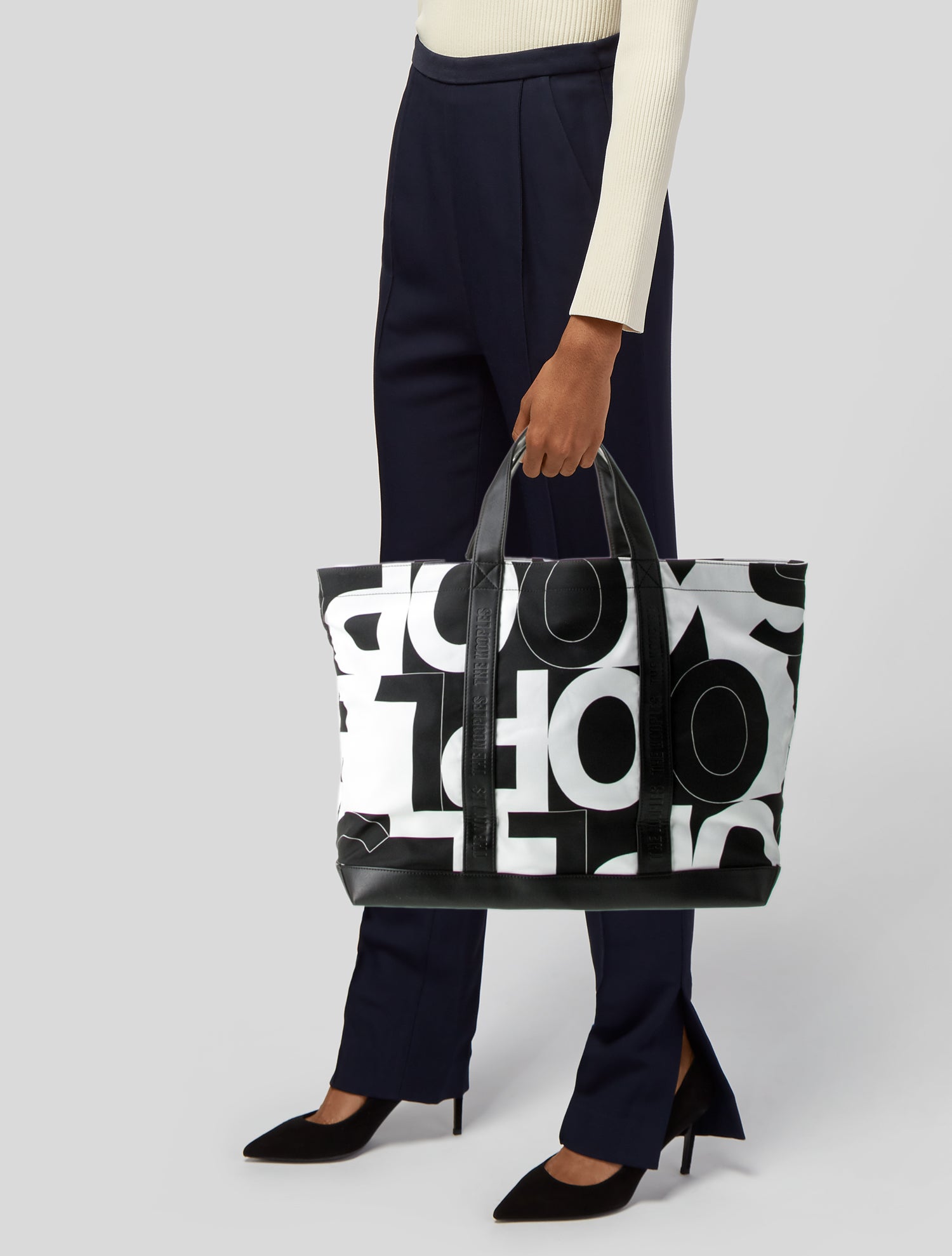 The Kooples Nylon Top Handle Bag