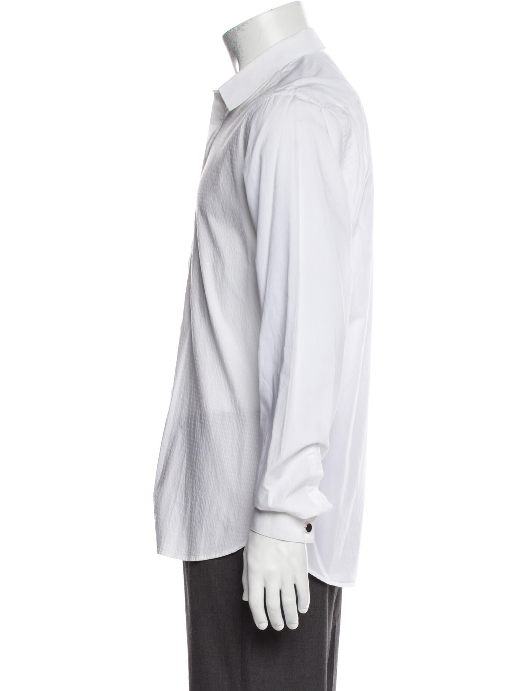 The Kooples Long Sleeve Tuxedo Shirt
