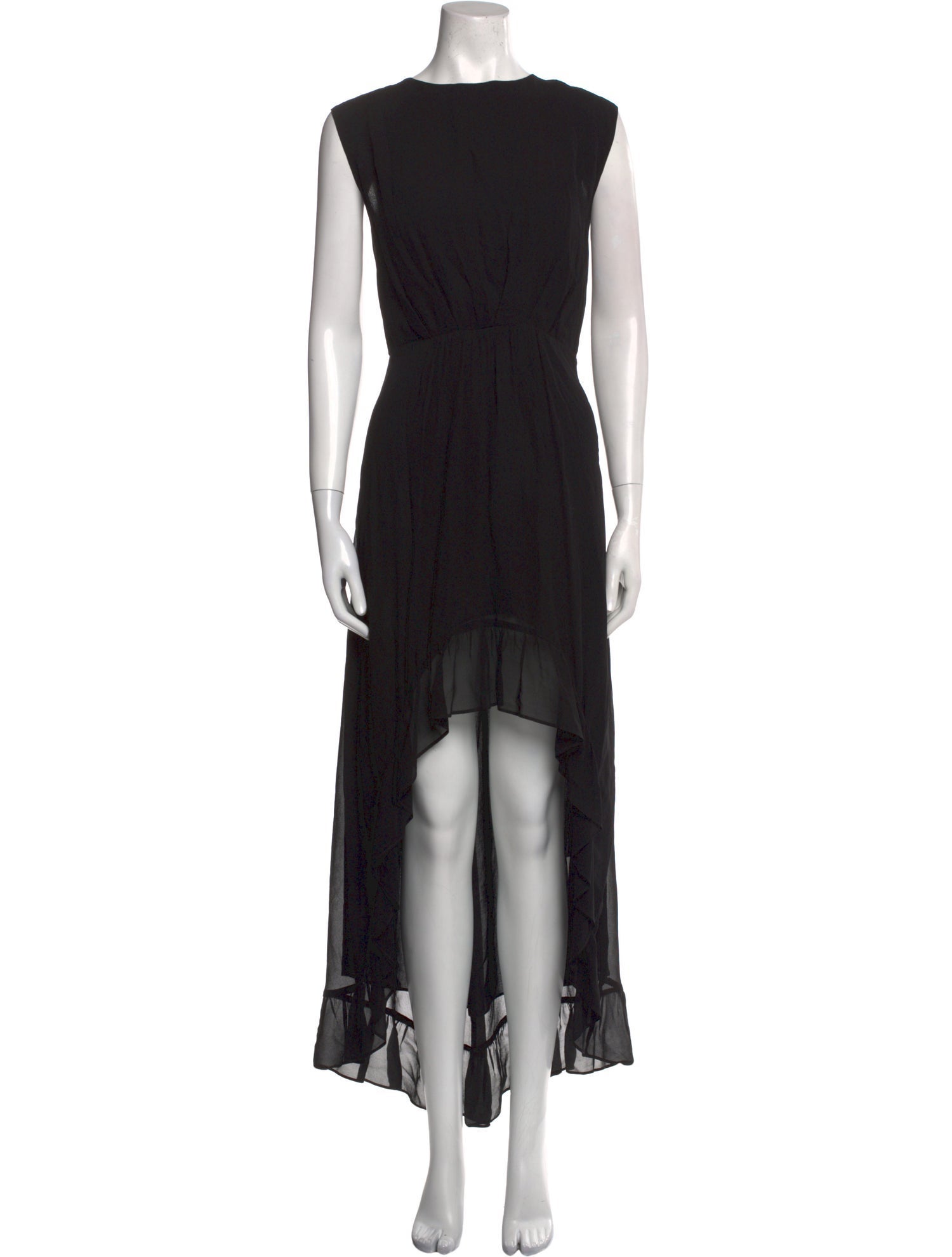 The Kooples Bateau Neckline Long Dress