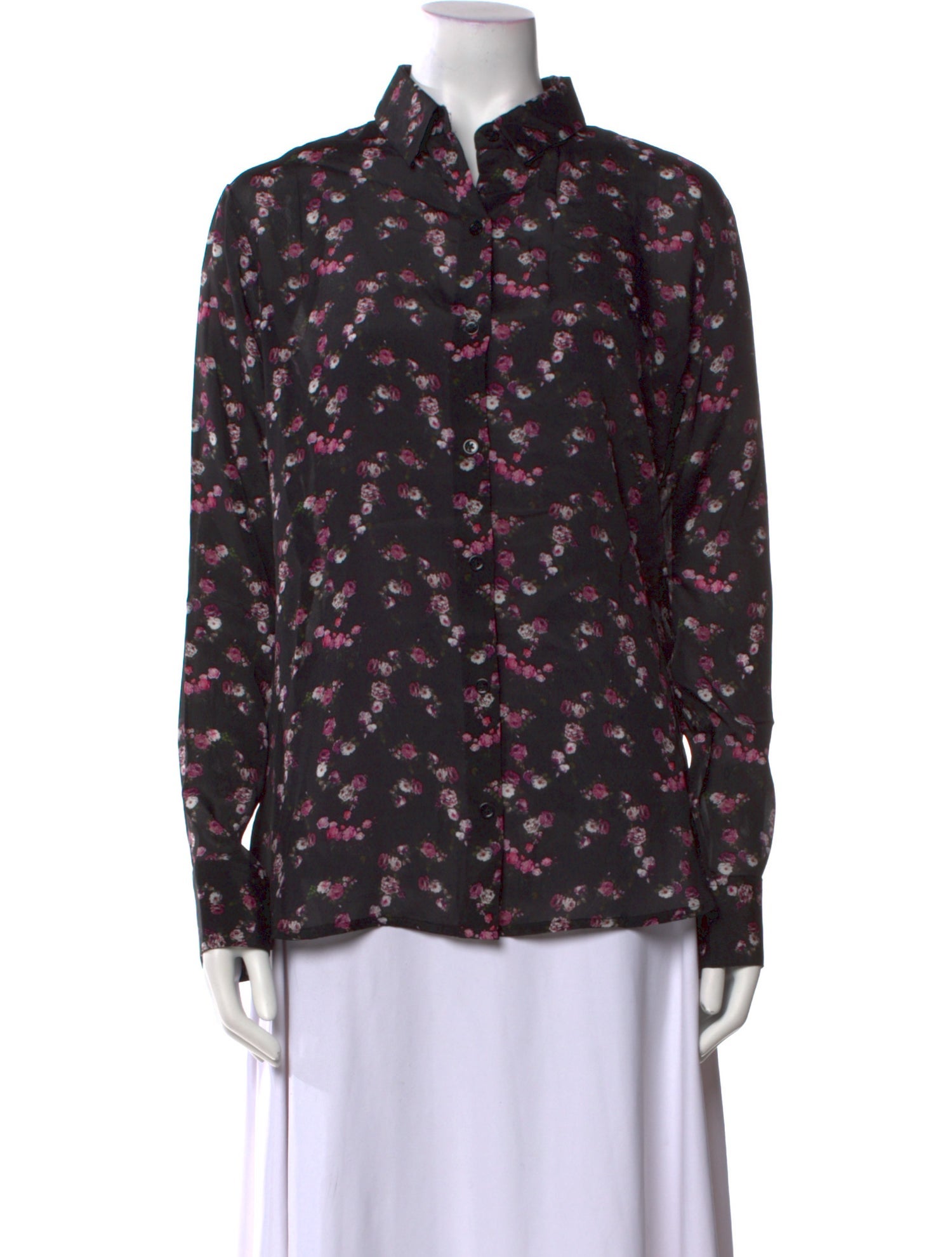 The Kooples Floral Print Long Sleeve Blouse w/ Tags