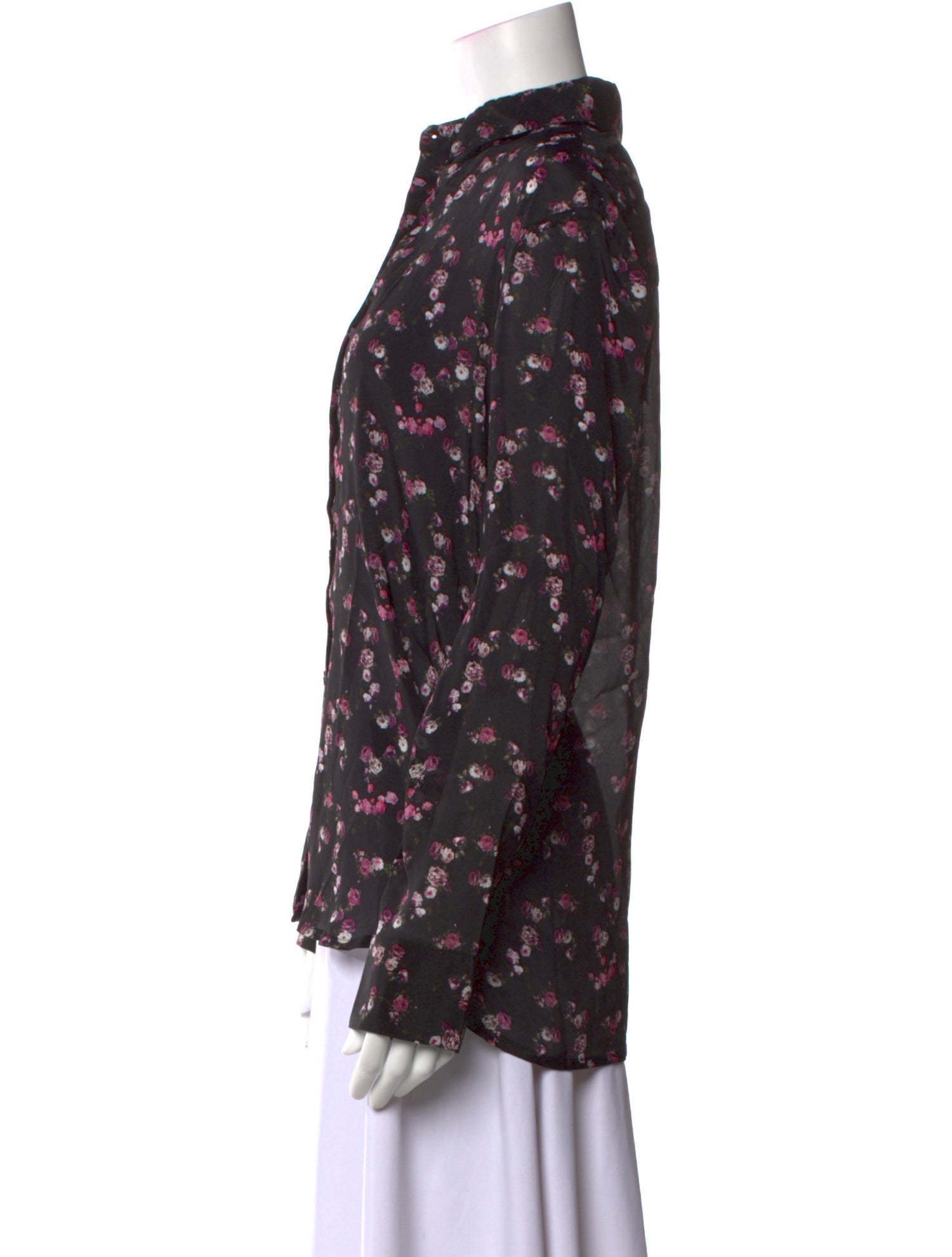 The Kooples Floral Print Long Sleeve Blouse w/ Tags