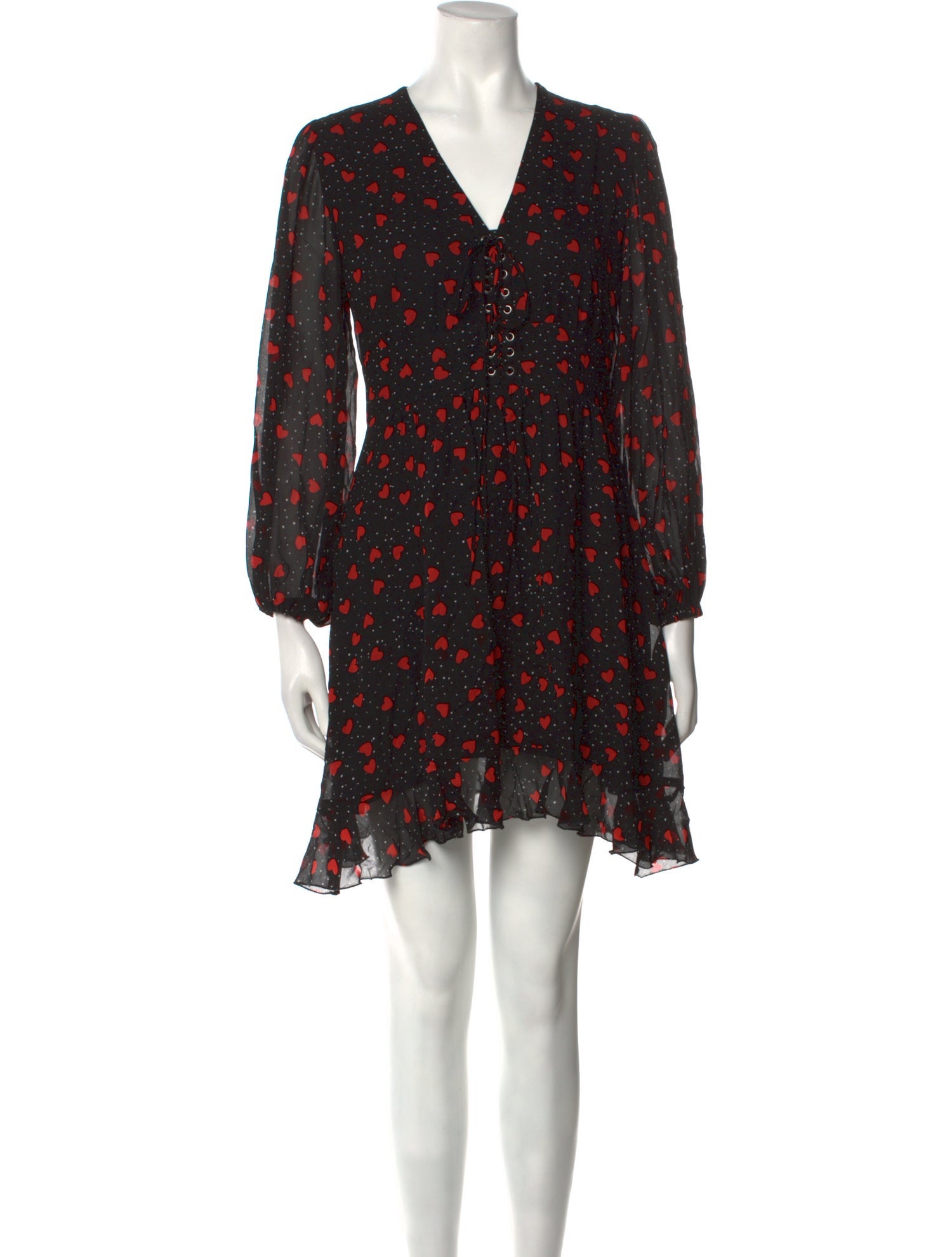 The Kooples Printed Mini Dress