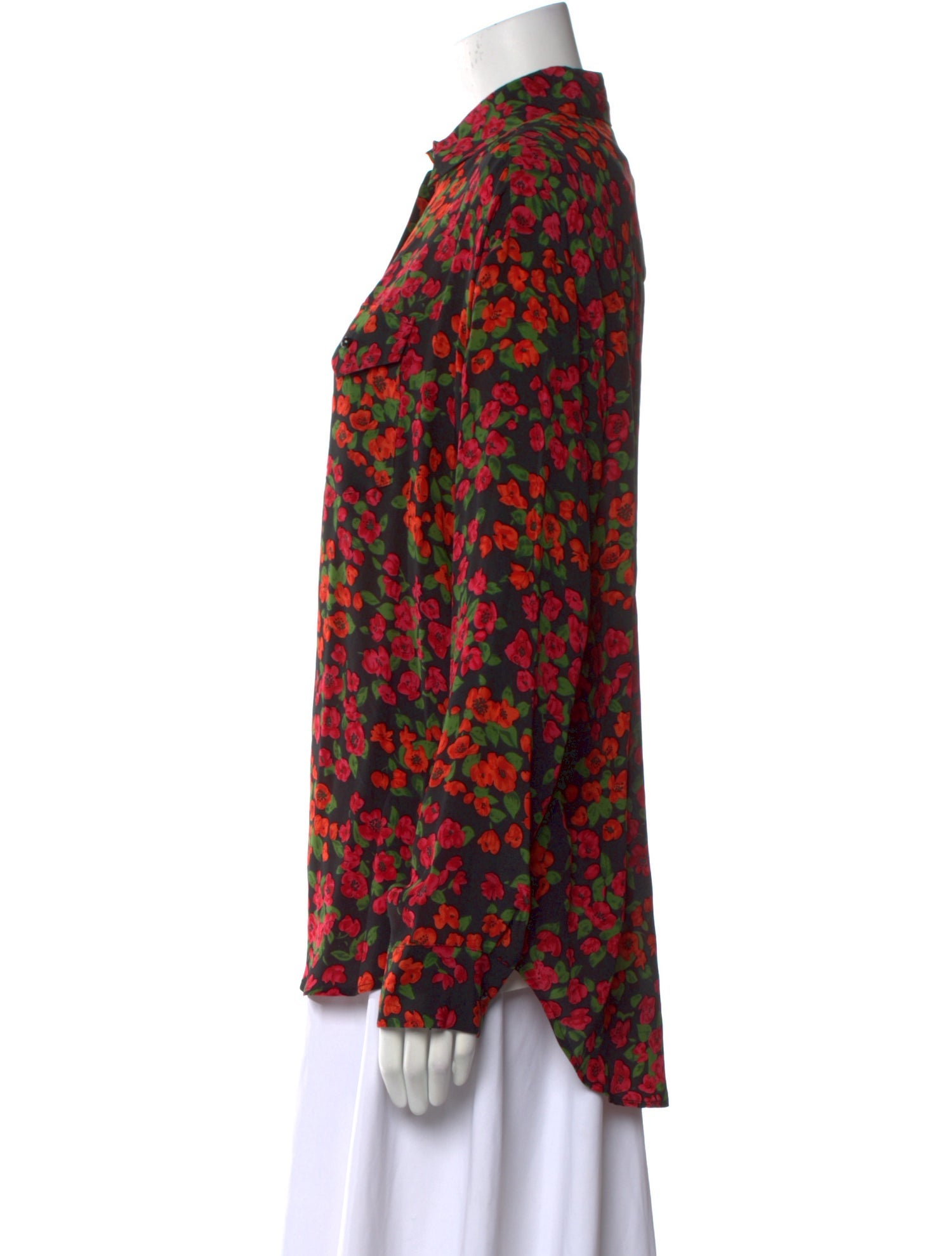 The Kooples Silk Floral Print Blouse w/ Tags