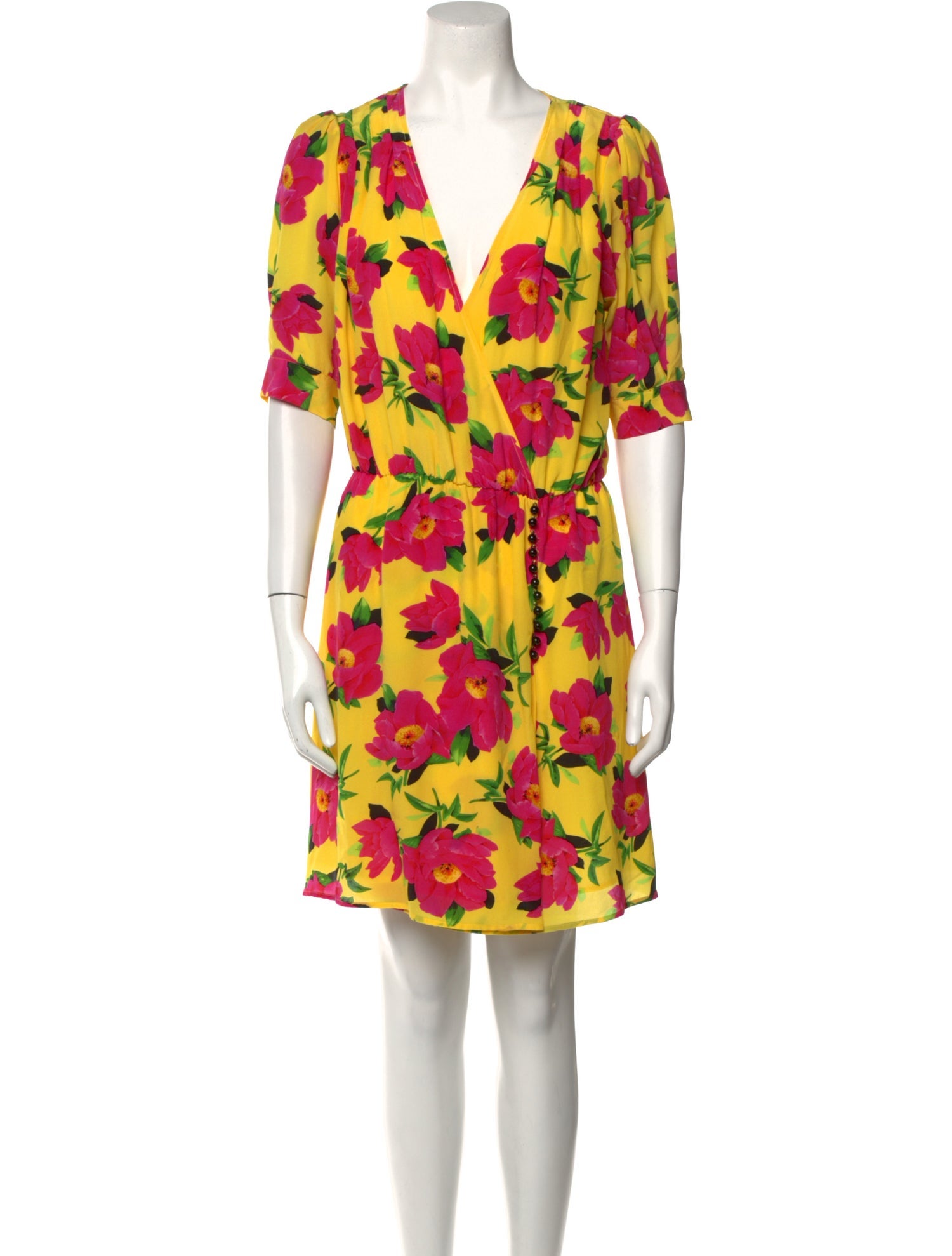 The Kooples Floral Print Mini Dress