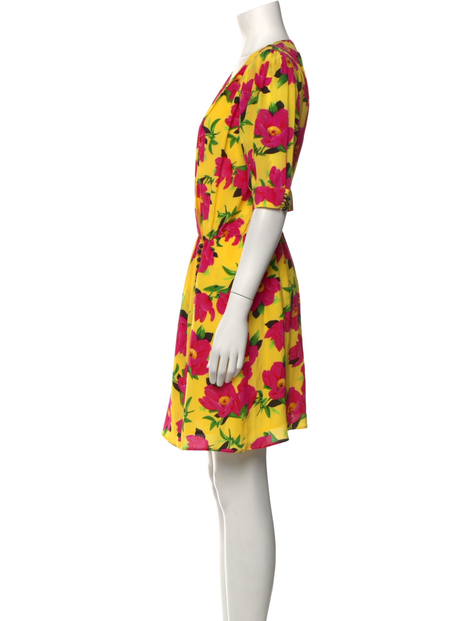 The Kooples Floral Print Mini Dress