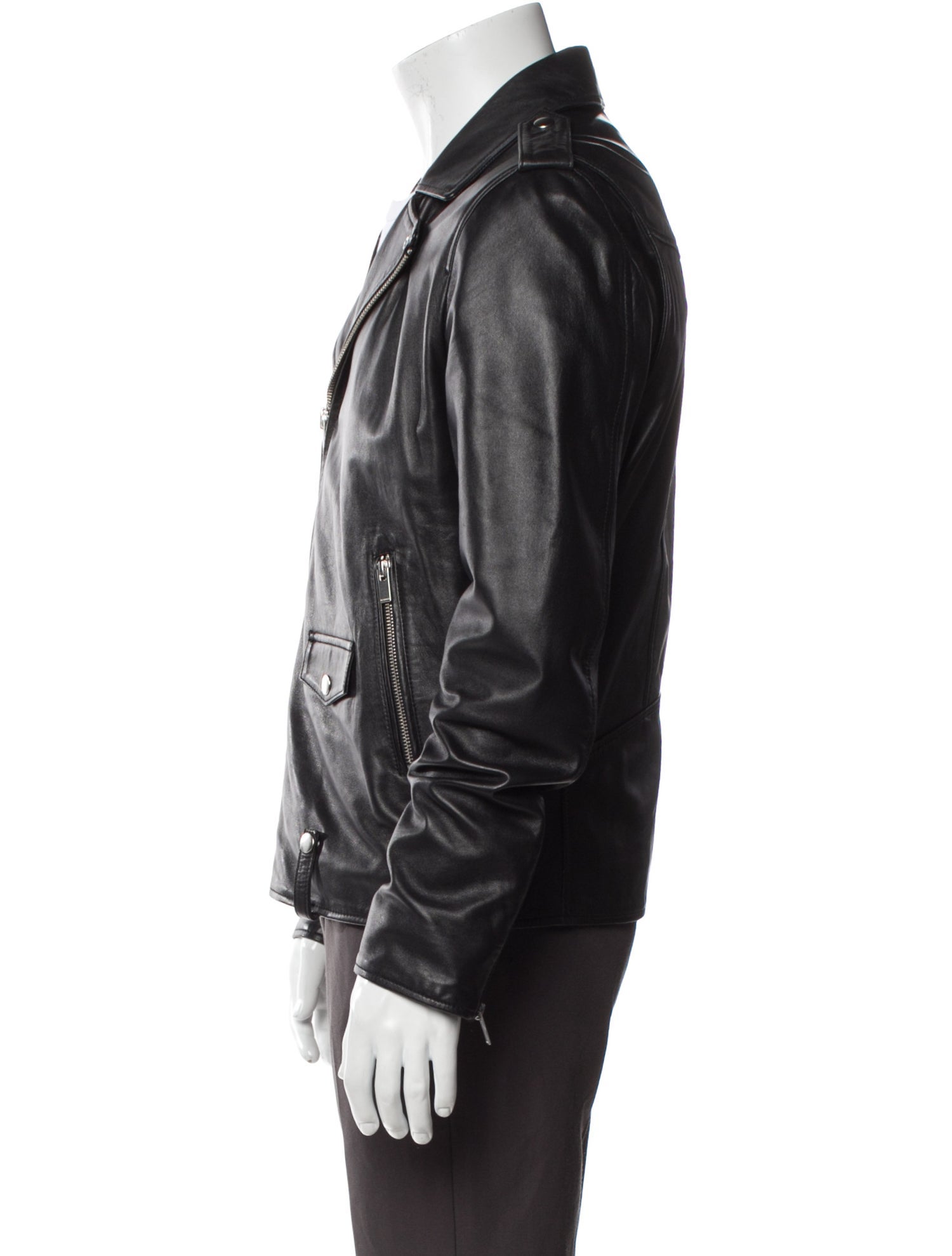The Kooples Lambskin Moto Jacket