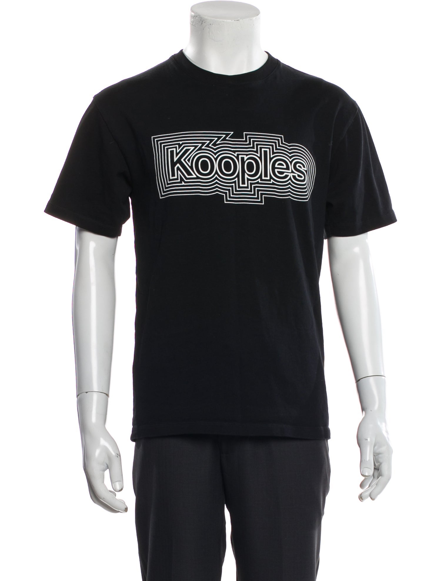 The Kooples Graphic Print Crew Neck T-Shirt