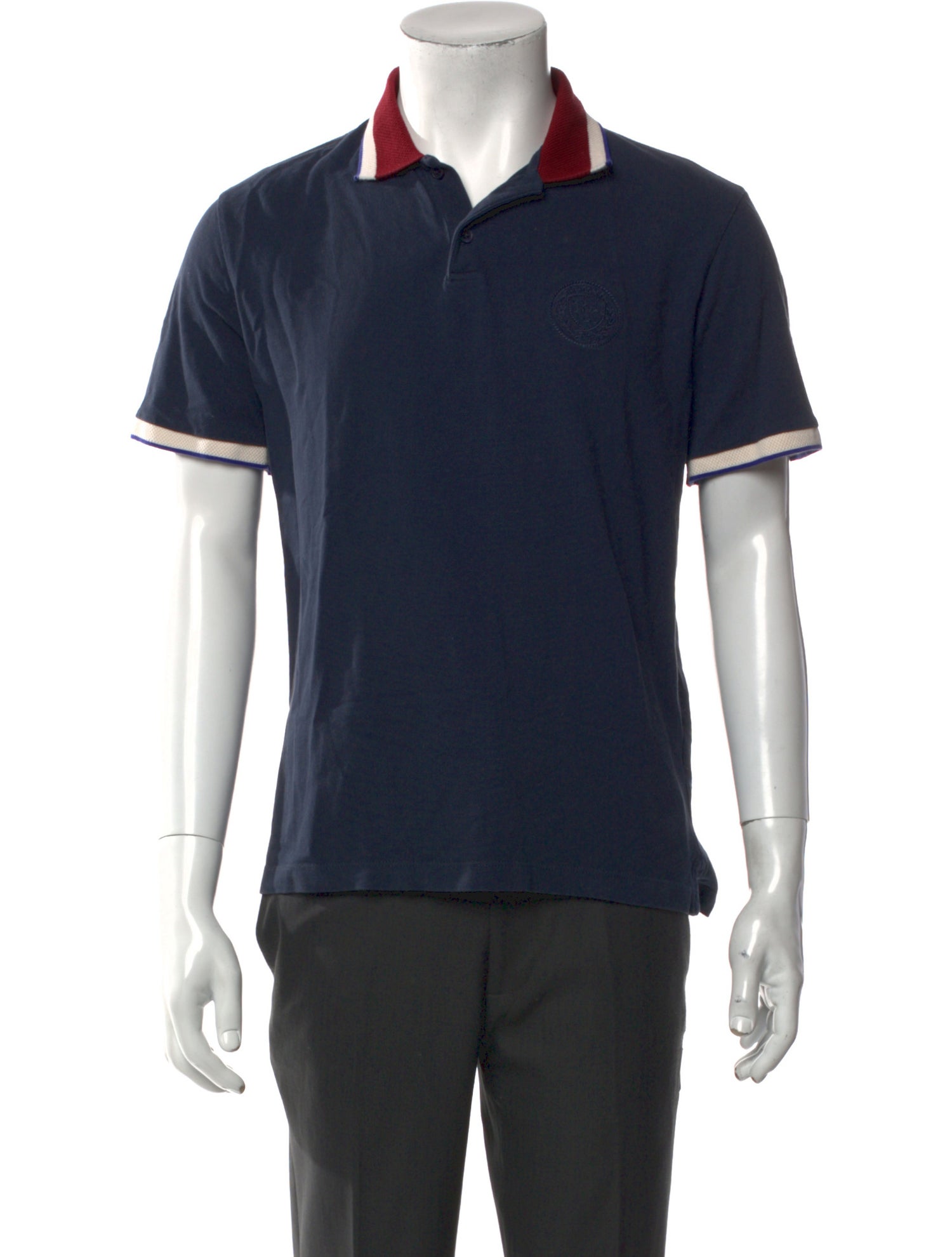 The Kooples Collar Short Sleeve Polo Shirt
