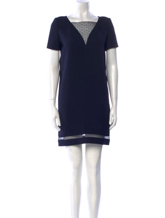 The Kooples Square Neckline Mini Dress