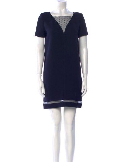 The Kooples Square Neckline Mini Dress