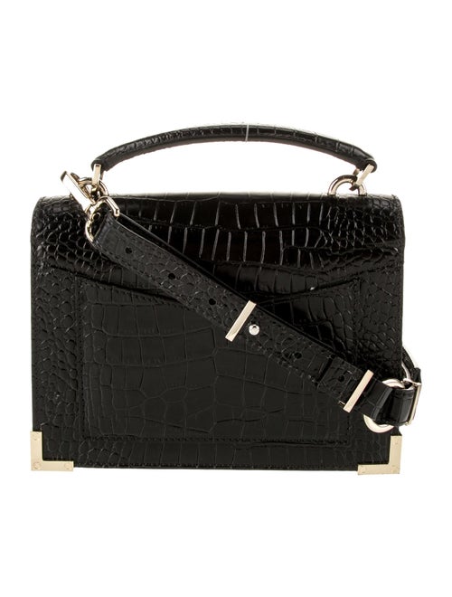 The Kooples Embossed Leather Crossbody Bag