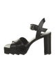 The Kooples Embossed Leather Sandals
