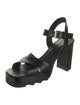 The Kooples Embossed Leather Sandals