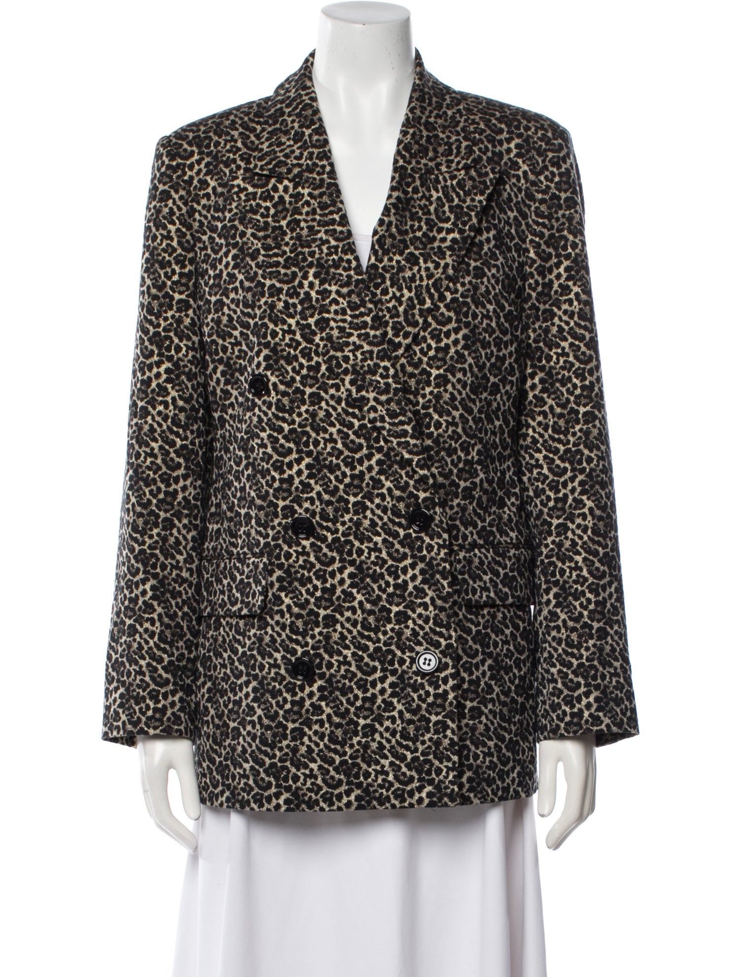 The Kooples Animal Print Blazer