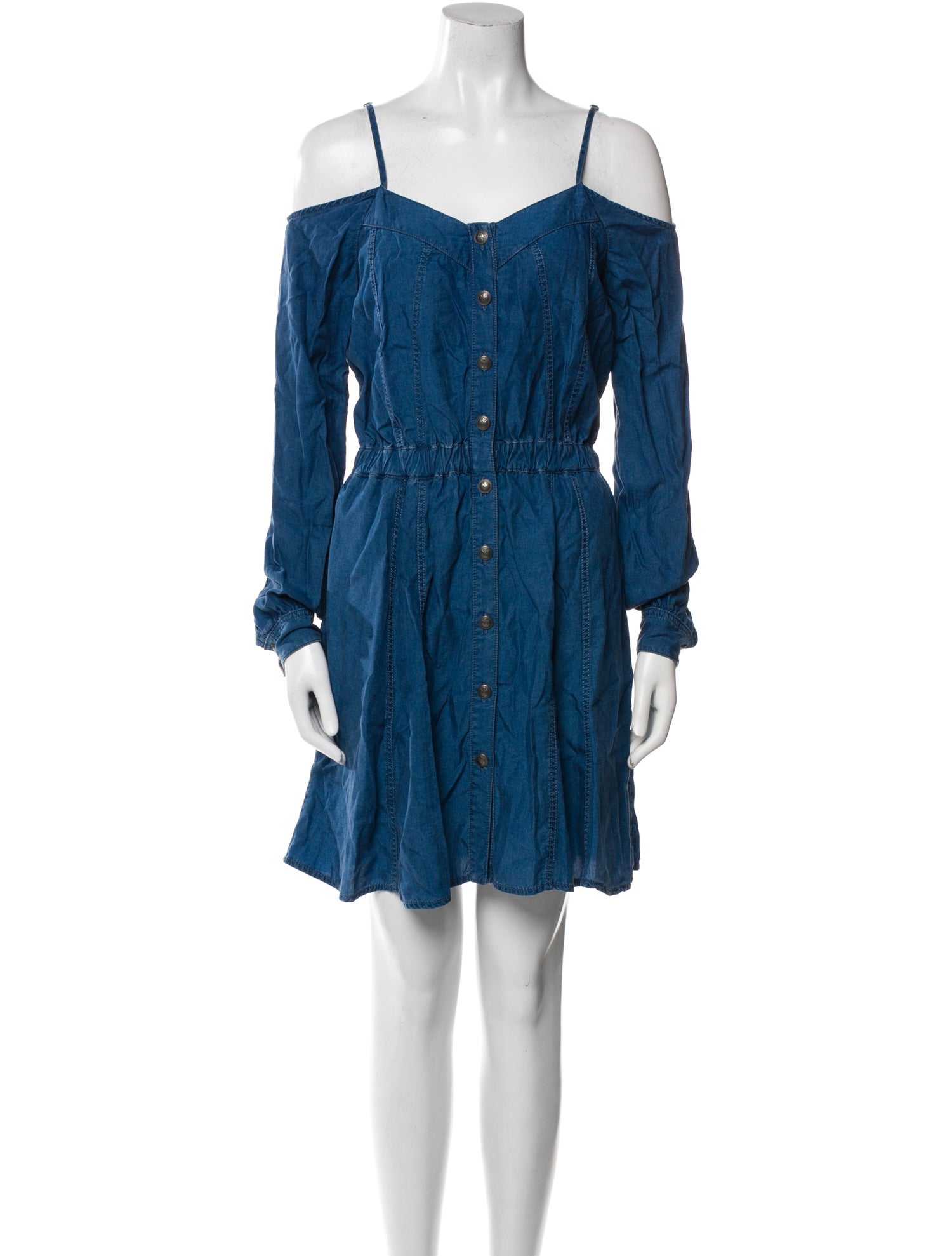 The Kooples Square Neckline Mini Dress w/ Tags
