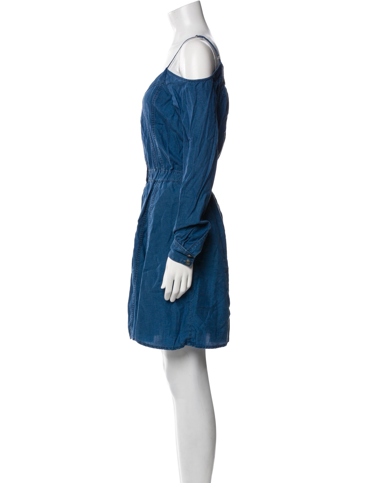 The Kooples Square Neckline Mini Dress w/ Tags