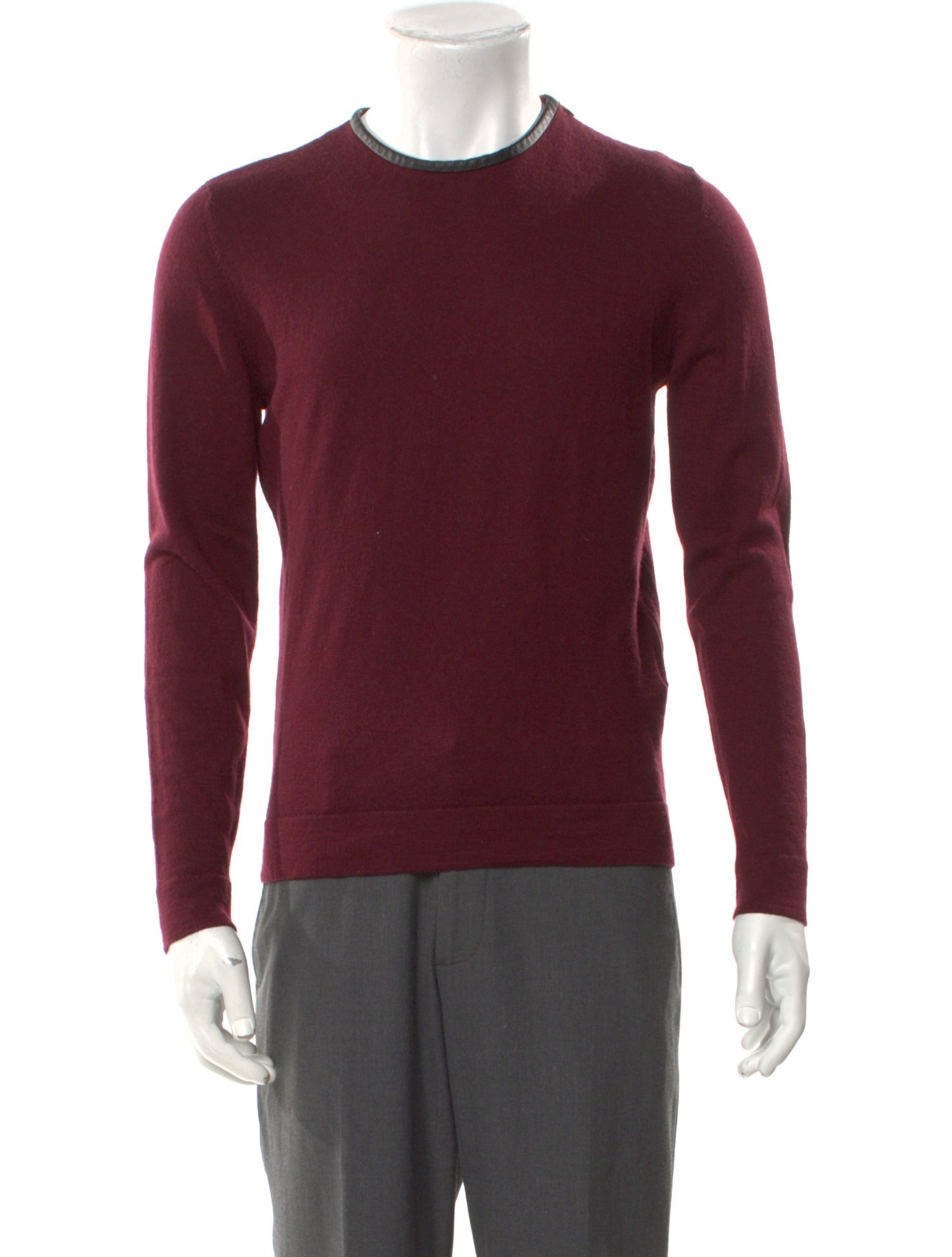 The Kooples Merino Wool Crew Neck Henley