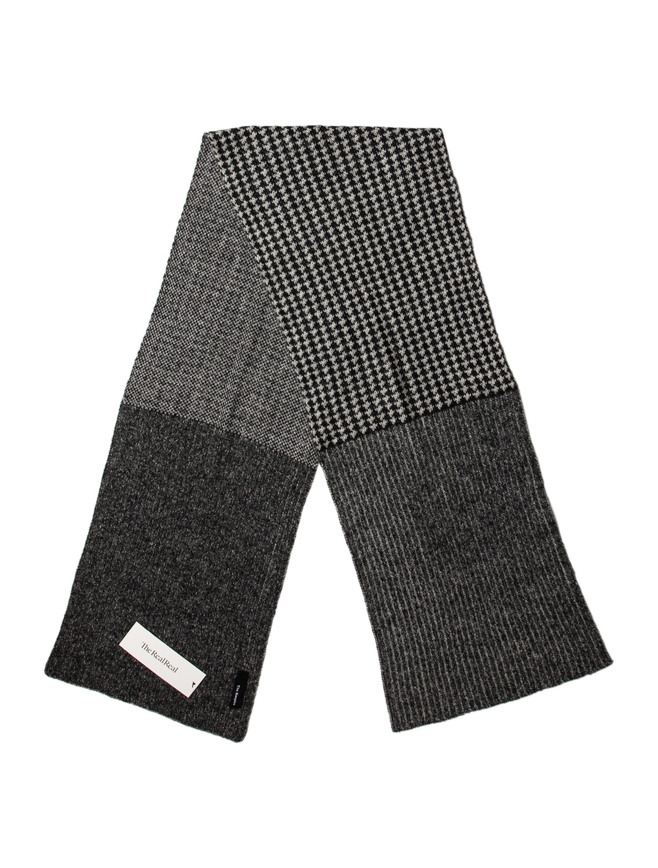 The Kooples 'Pursuit of Happiness' Striped Harness Wool Scarf